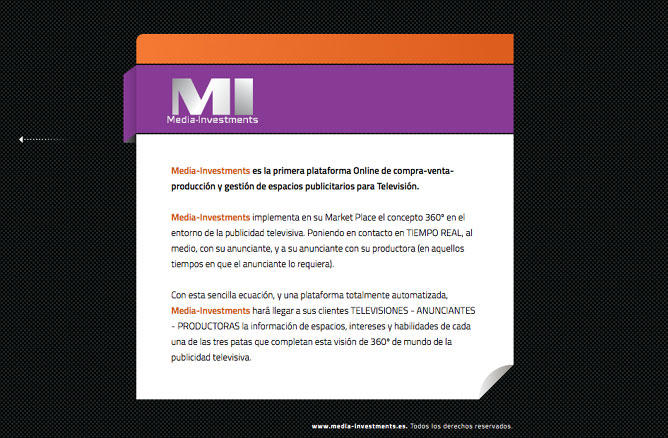 imagen de página web
