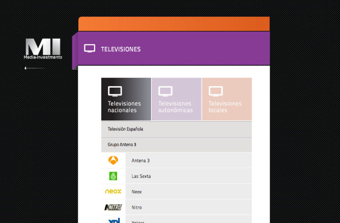 imagen de página web
